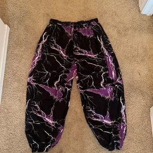 💜⚡️LIGHTNING WINDBREAKER PANTS⚡️💜